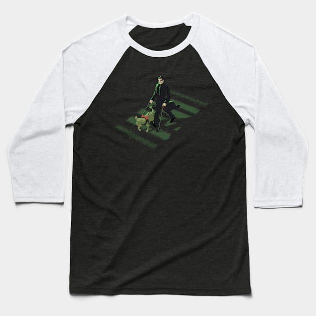 Neo - Blind Baseball T-Shirt by vo_maria